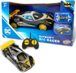 BLADEZ Batman Remote Control Car 1:28 Scale RC Car Racer with Full Function Drive, Rubber Tyres & Easy Handset for Kids Ages 3 Official DC Licensed Toy for Racing Fun, RPM Toyz