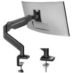 BONTEC Single Arm Monitor Desk Mount for 13-32 inch Screen – Sold by bracketsales123 / FBA