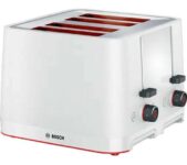 BOSCH MyMoment TAT3M141GB 4-Slice Toaster – White – With Code – Free C&C