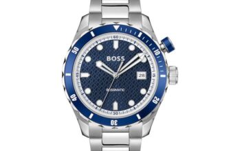 BOSS Bossmatic Automatic Mens Blue Dial & Stainless Steel 42mm Watch