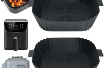 BYKITCHEN Air Fryer Silicone Liners for Ninja Speedi 5.7L / Cosori, 2 Pack – Sold by ChangHe Life / FBA