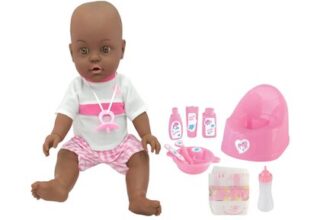 Baby Snuggles Drink and Wet Doll