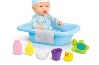 Babylife Bath and Doll Playset