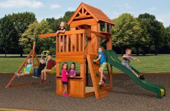 Backyard Discovery Atlantis Swingset Playcentre