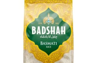 Badshah Basmati Rice , Long grain, Non sticky 10kg