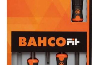 Bahco B219.005 Fit Slotted / Ph Screwdriver Set, Multi-Colour