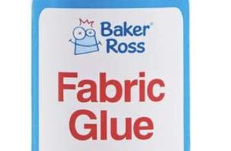 Baker Ross FX812 Fabric Glue – 250ml Bottle, Fabric Glue for Crafts