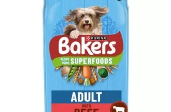 Bakers Superfoods Beef with Vegetables Dry Dog Food 3kg