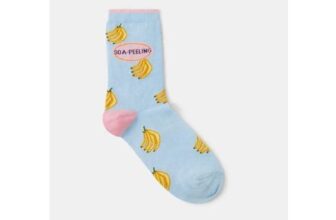 Banana Print Socks