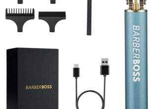 BarberBoss Cordless Beard Trimmer & Hair Clippers – QR-2077A