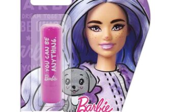 Barbie Be You Vanilla Flavour Lip Balm with Moisturising, Hydrating and Nourishing Formula for Kids