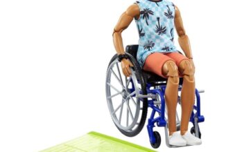 Barbie Fashionistas Ken Doll With Wheelchair & Ramp
