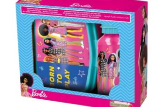 Barbie Lunch Box and Water Bottle