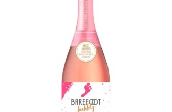 Barefoot Bubbly Pink Moscato Wine 75 Cl