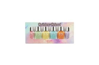Barry M Cosmestics Rainbow Reload Nail Polish – Pack of 6