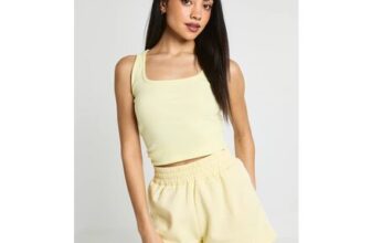 Basic Rib Tank Vest Top