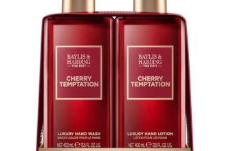 Baylis & Harding The Edit Cherry Temptation 2 Bottle Set, 400 ml