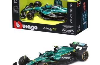 Bburago – F1 Aston Martin AMR25 Formula 1 202514 Alonso, 1:43 Scale Diecast