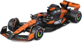 Bburago F1 Formula 1 Mclaren MCL38 (2024) With Helmet- Piastri – 1:43 Scale