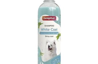Beaphar – White Coat Dog Shampoo for Dogs 250ml – Enriched with Green