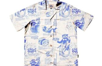 Bearmaid Hawaiian Shirt Short-Sleeved Shirt Multicolour by the Dudes