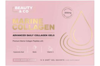 Beauty & Co Marine Collagen Gel Sachets 14x 20g – Mixed Berry