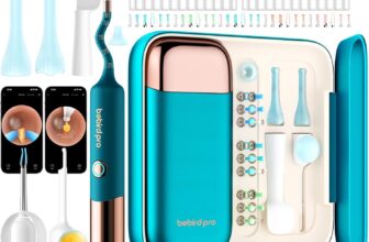 Bebird Pro Ear Wax Removal Tool EarSight Ultra,Ear Care Kit with 5G WiFi & 1080P HD Otoscope,Flexible Visual Ear Cleaner with 2K HD Viewing and 30 Replacement Tips(Ear Dropper/Ear Tweezers/Ear Pick)