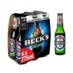 Becks Blue Non-Alcoholic Beer, 6 X 275ml