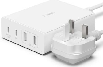 Belkin BOOST CHARGE Pro 108W 4-Port GaN Charger Sold By Mobi-Haus