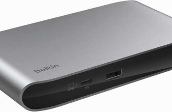 Belkin Connect Thunderbolt 4 Docking Station, 5-in-1 USB-C Multiport Core Hub w/ 96W Power Delivery for Mac, Windows
