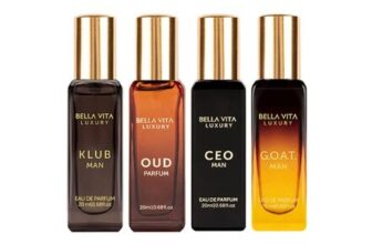 Bellavita Luxury Gift Set for Him Eau De Parfum 4 X 20ml
