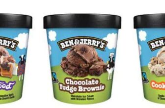 Ben & Jerrys Cookie Dough / Chocolate Fudge Brownie / Phish Food Ice Cream – Lidl Plus Price