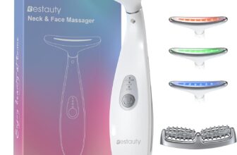 Bestauty Face Massager, 45Heat EMS Microcurrent Anti-Wrinkle Face Device, 3 Modes Face Toning Device for Skin Tightening & Neck Lifting, Includes a Massage Head, Gift for Women, White