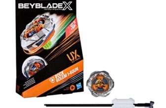 Beyblade X Rock Golem 1-60UN UX Starter Pack Top and Launcher