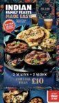Bilash Curry Range – 2 mains 2 sides for under a tenner