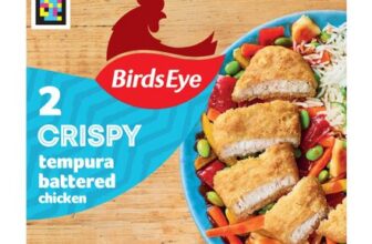 Birds Eye 2 Crispy Tempura Battered Chicken Breast Steaks 170g