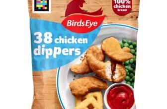 Birds Eye 38 Crispy Chicken Dippers 697g