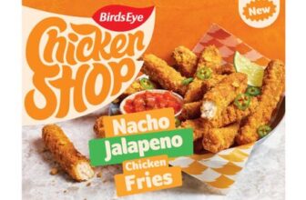 Birds Eye Chicken Shop Nacho Jalapeno Chicken Fries 300g