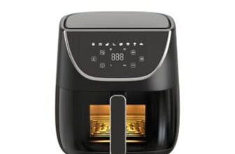 Black 5.7L Digital Air Fryer