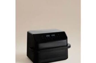 Black 9.5L Multi-Basket Dual Air Fryer