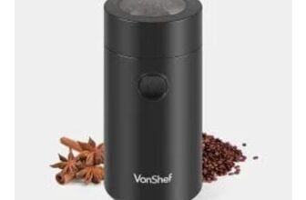 Black Electric Coffee Bean Grinder
