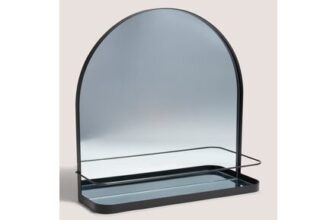 Black Mirror with Shelf