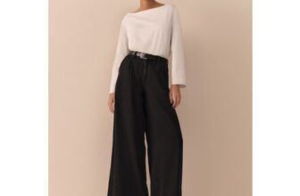 Black N. Premium Palazzo Wide Leg Jeans