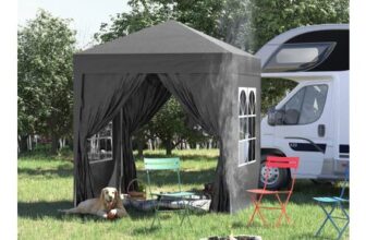 Black Outsunny 2mx2m Pop-up Gazebo with Storage Bag