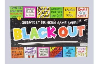 Blackout Drinking Game