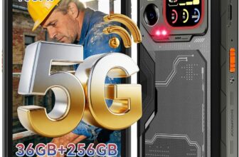 Blackview Xplore X1 Rugged Smartphone 5G, 108MP50MP20MP Night Vision Android 15 Rugged Phone Unlocked, 10000mAh 55W, 6.78 2.4K 2.01 Dual-Screen, 36GB 256GB, IP69K/NFC/Glove Mode Waterproof Phone