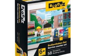 Blockz Service Counter Set 58 Pieces – Edeka