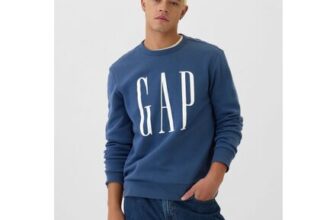 Blue Logo Crew Neck Sweatshirt