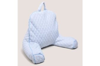 Blue Textured Cuddle Cushion