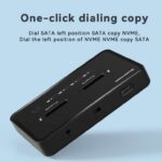Blueendless Dual Bay M2 NVME SATA SSD Cloner Docking Station at Shenzhen Blueendless Co., Ltd